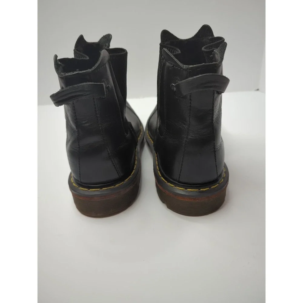 Dr. Martens 8B91 Black Leather Chelsea Boots Mens 11 Vintage Rare Grunge Y2K Lug